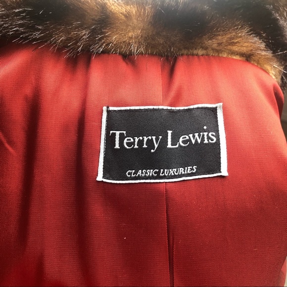 Terry Lewis Faux Fur Luxurious Brown Coat Winter - Picture 4 of 16
